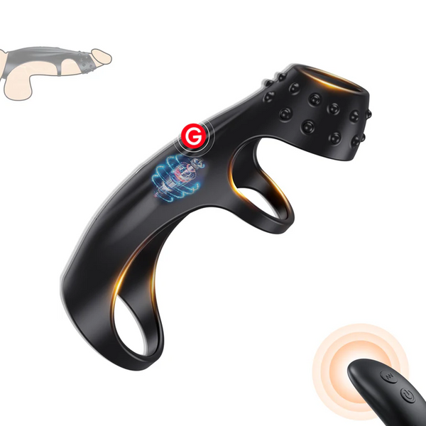 Vibrační návlek na penis