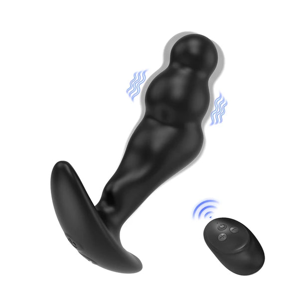 Vodotěsný anální vibrátor s prostatickou a G-bodovou stimulací pro muže