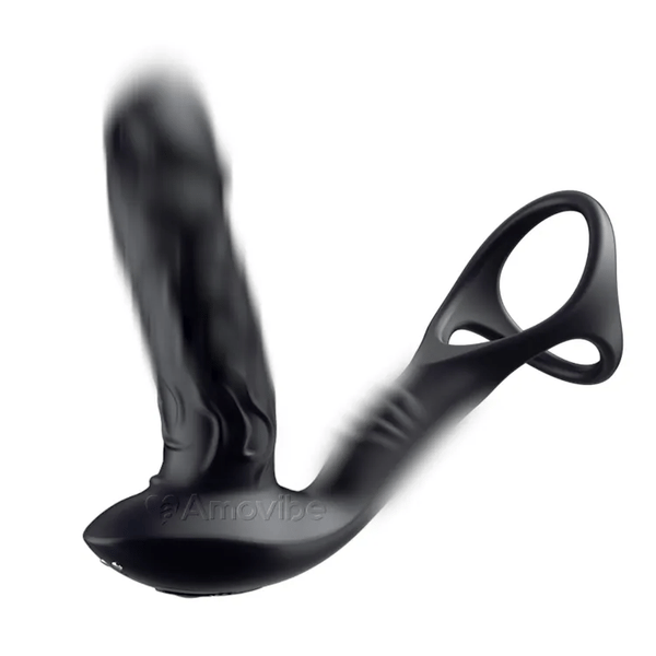Masážní přístroj na prostatu s 9 nastaveními vibrací a pohyby kmitání