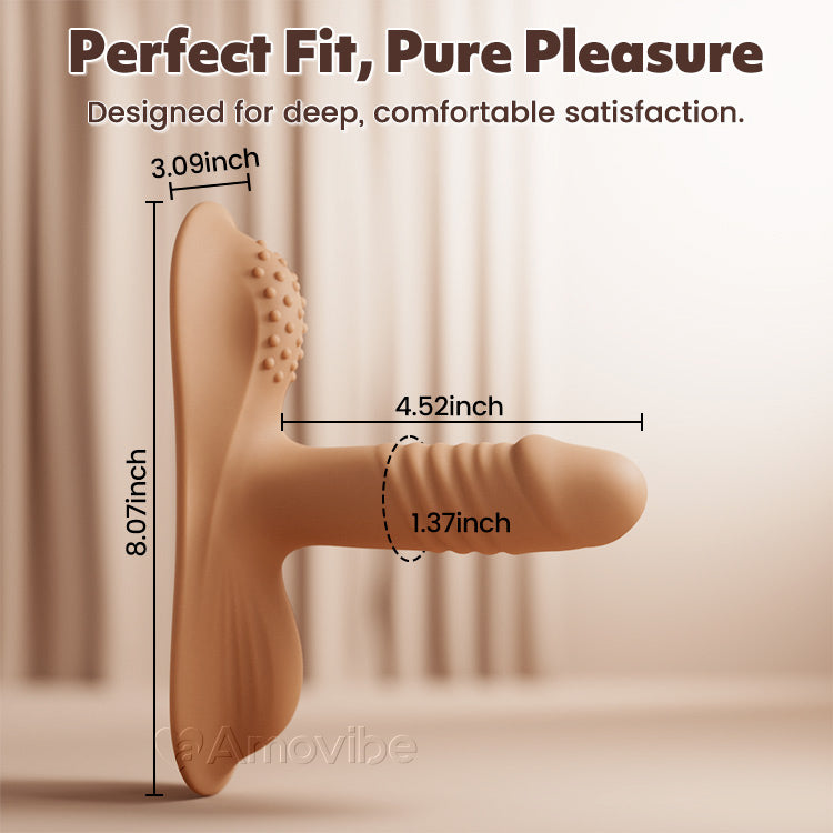 Vibrátor na bod G a anální vibrátor pro ženy – Výkonná hračka na jízdu pro intimní hrátky